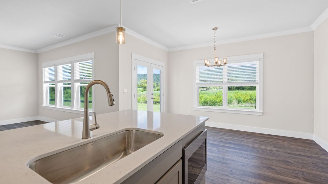 Furnished interior view inside a new home in Harbor Crest, Ooltewah (Image 11). Furnished interior view inside a new home in Harbor Crest, Ooltewah (Image 11).