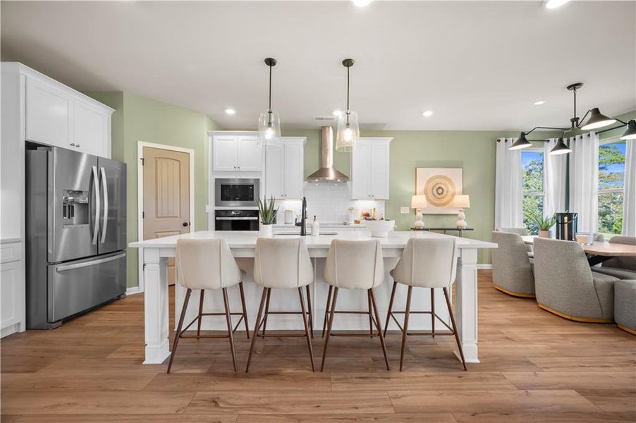 Furnished interior view inside a new home in Adagio, Dacula (Image 17).