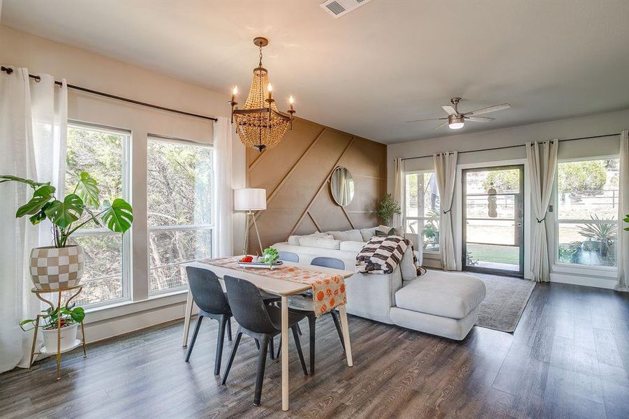 Furnished interior view inside a new home in , Rio Vista (Image 4). Furnished interior view inside a new home in , Rio Vista (Image 4).