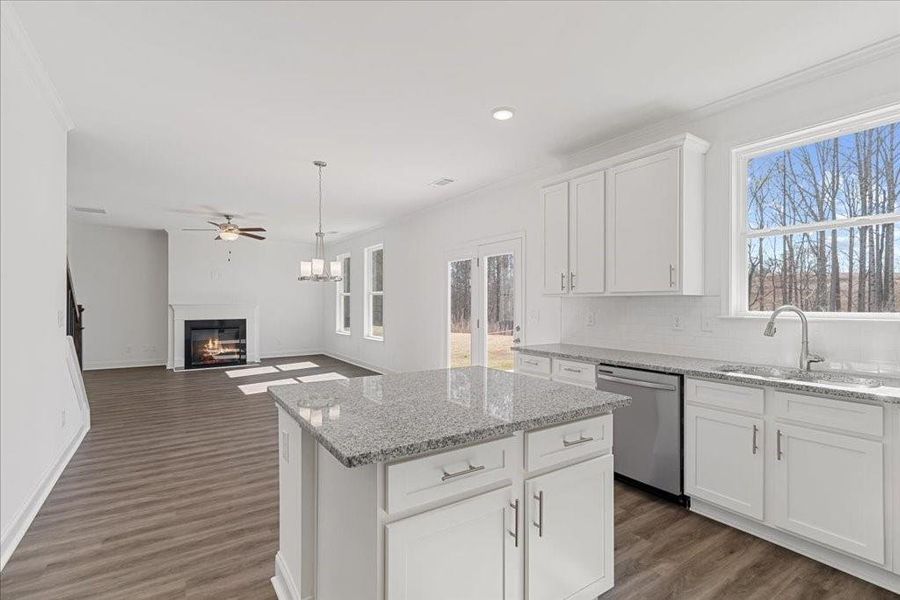 Furnished interior view inside a new home in Paces Estates, Lithia Springs (Image 10).