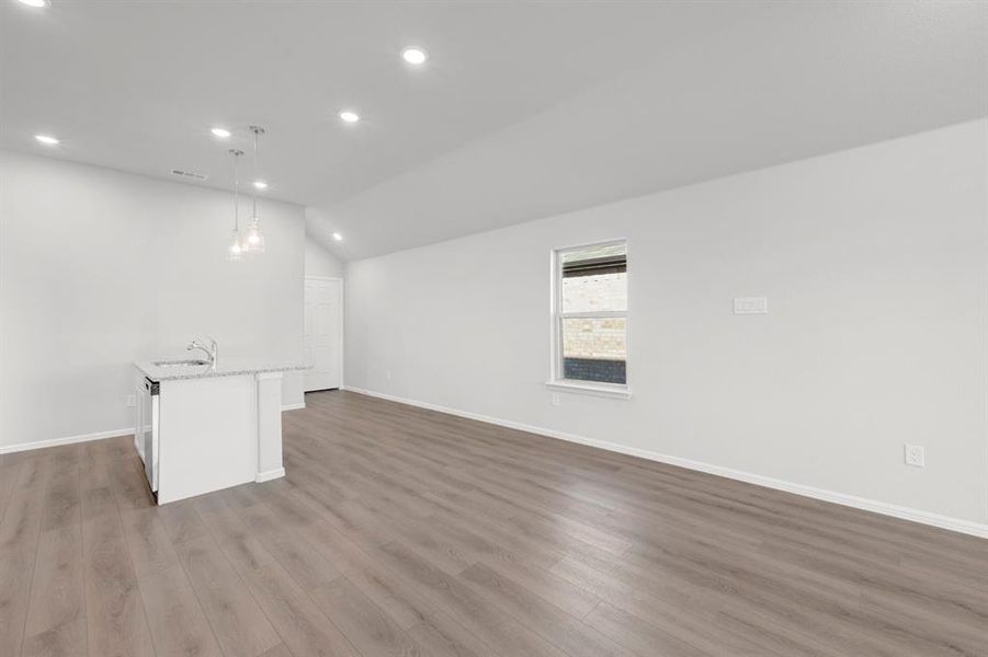 Spacious, unfurnished interior of a new home in Meadow Park, Denton (Image 28). Spacious, unfurnished interior of a new home in Meadow Park, Denton (Image 28).