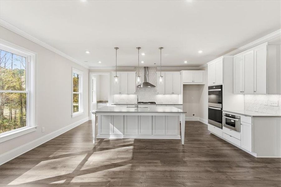 Furnished interior view inside a new home in Ford Landing, Acworth (Image 40).