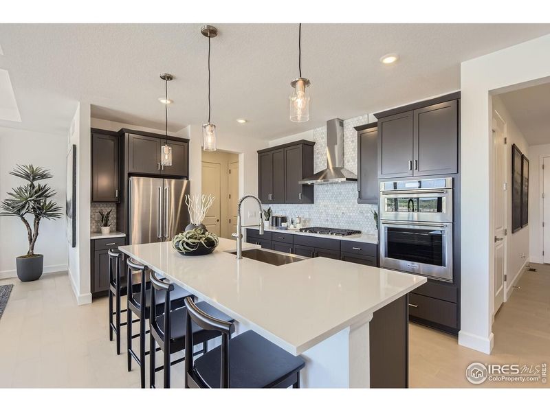 Furnished interior view inside a new home in Farmstead, Berthoud (Image 40).