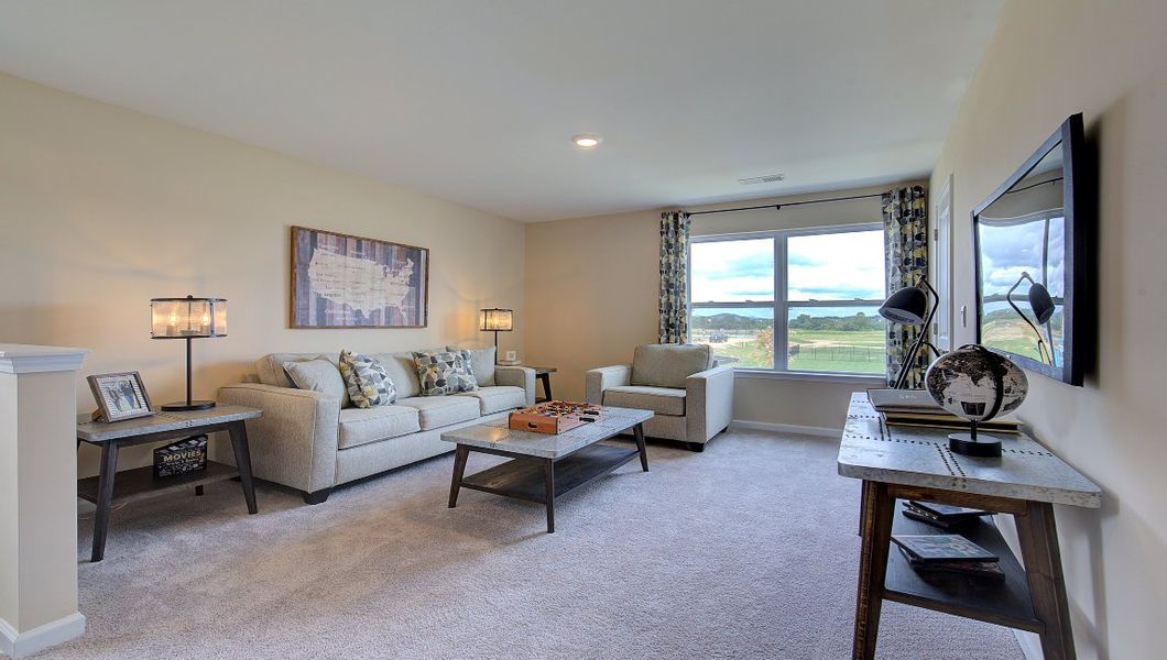 Furnished interior view inside a new home in Valleywood Farms, Waynesville (Image 41).