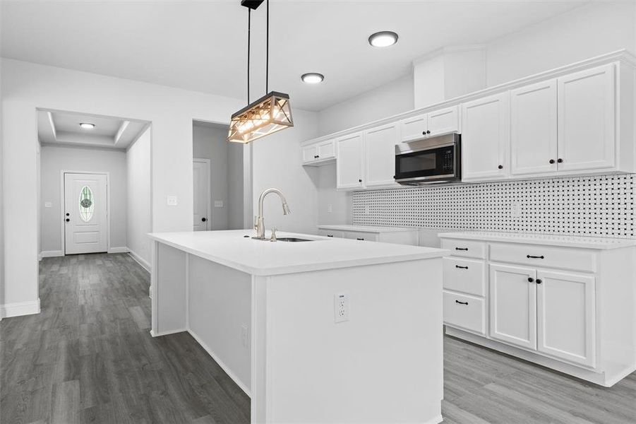 Furnished interior view inside a new home in , Dallas (Image 6). Furnished interior view inside a new home in , Dallas (Image 6).