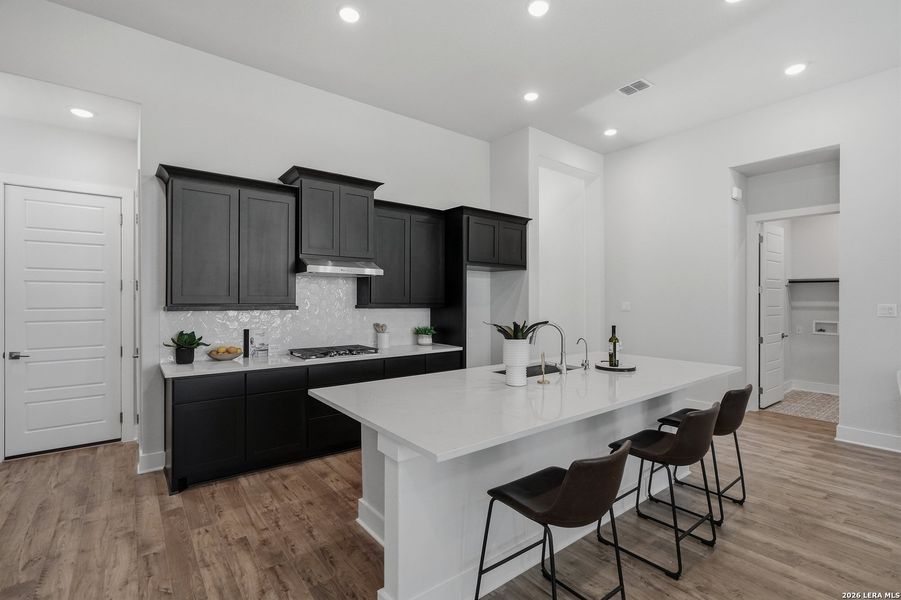 Furnished interior view inside a new home in Esperanza 50's, Boerne (Image 12).
