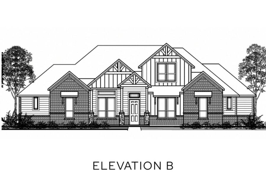 Representative rendering of the exterior for the The Woodhaven by Lillian Custom Homes (Image 4). Representative rendering of the exterior for the The Woodhaven by Lillian Custom Homes (Image 4).