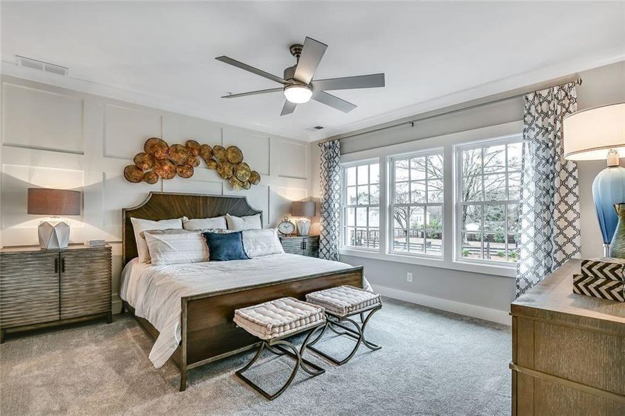 Furnished interior view inside a new home in , Senoia (Image 14).