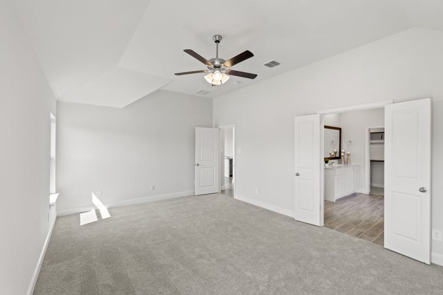 Representative exterior photo of a completed home built from the Hampton by Impression Homes in Timberbrook, Justin, TX (Image 13). Representative exterior photo of a completed home built from the Hampton by Impression Homes in Timberbrook, Justin, TX (Image 13).