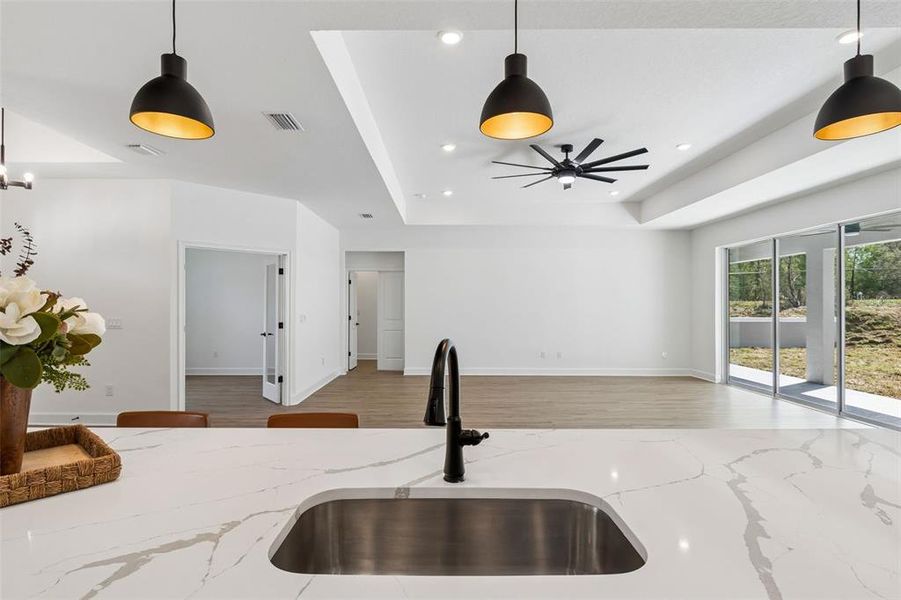 Close-up of interior finishes inside a home in , Weeki Wachee (Image 20).