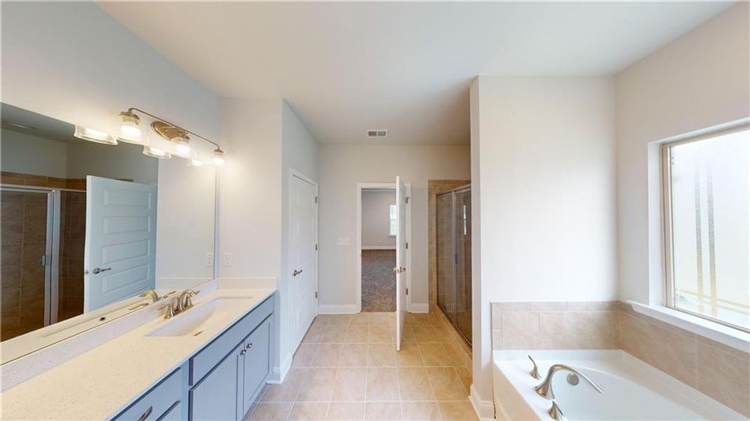 Furnished interior view inside a new home in , Griffin (Image 11).