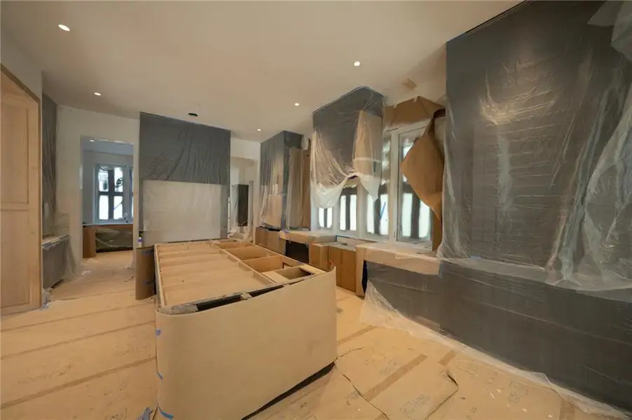 In-progress construction of a new home in , Fayetteville, GA (Image 19).