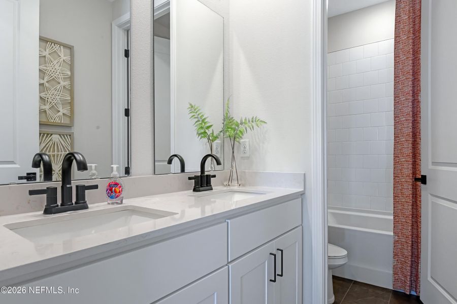 Furnished interior view inside a new home in Brookestone, St. Augustine (Image 15).