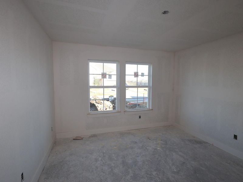 In-progress construction of a new home in Lago Mar, Santa Fe, TX (Image 14).