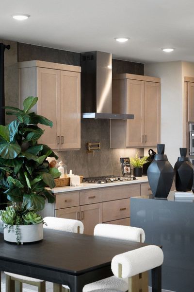 Furnished interior view inside a new home in Heritage, Dripping Springs (Image 27).