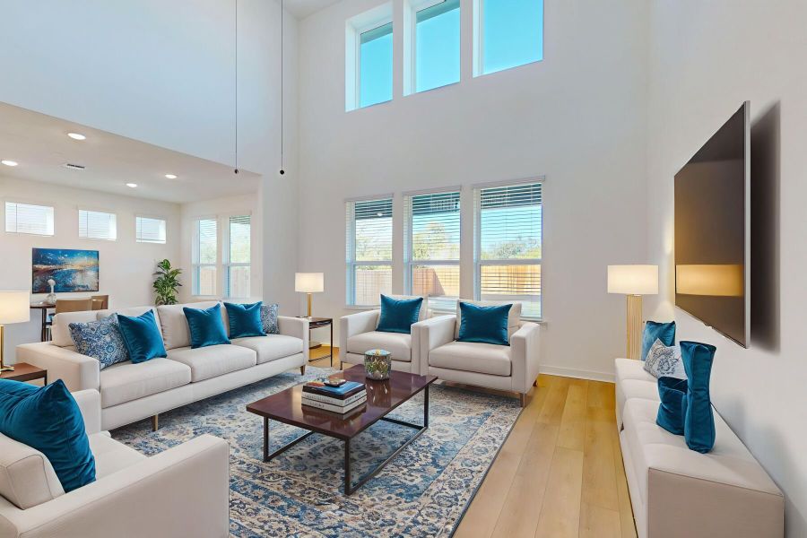 Living Room - Virtually Staged