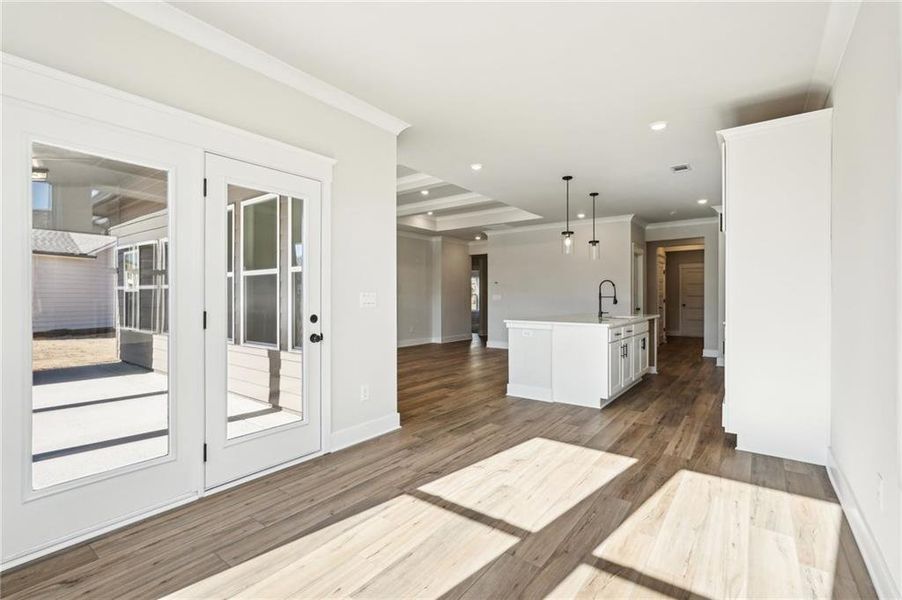Spacious, unfurnished interior of a new home in Fowler Farms, Auburn (Image 44).