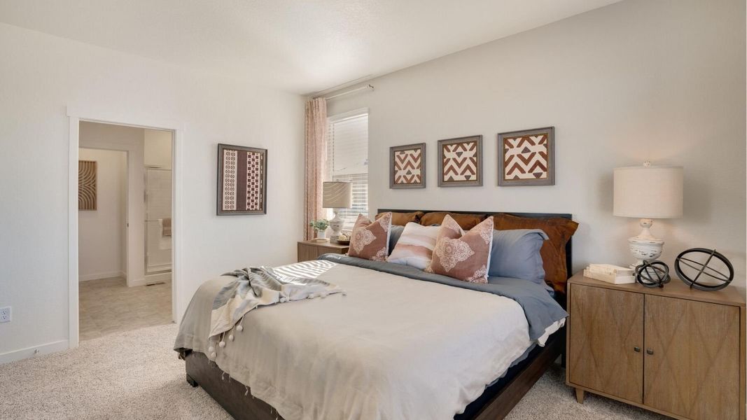 Furnished interior view inside a new home in Lakeside Canyon, Mead (Image 12). Furnished interior view inside a new home in Lakeside Canyon, Mead (Image 12).