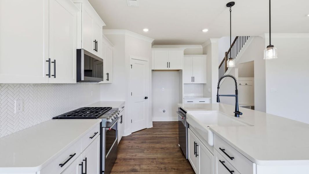 Furnished interior view inside a new home in Sunset Summits, Spartanburg (Image 7).