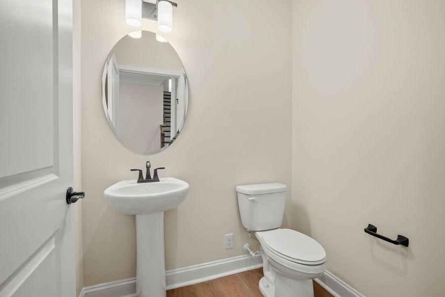 Furnished interior view inside a new home in Carolina Riverside, Belmont (Image 11).