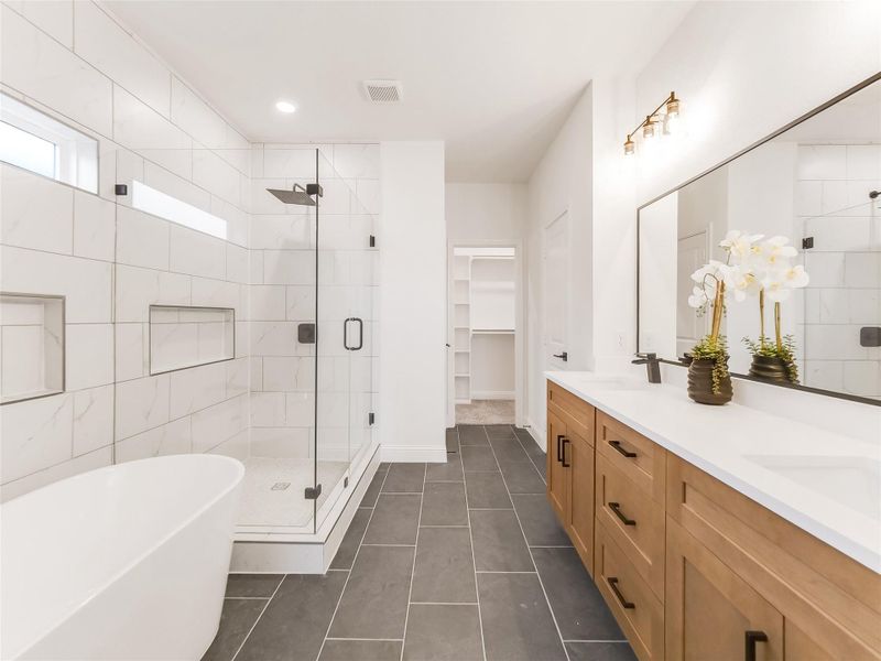 Furnished interior view inside a new home in , Splendora (Image 13).