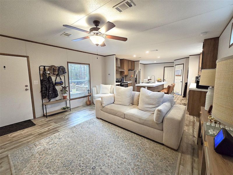 Furnished interior view inside a new home in , Coldspring (Image 8).