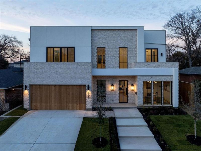 Front exterior of a new home in , Dallas, TX, highlighting curb appeal (Image 2). Front exterior of a new home in , Dallas, TX, highlighting curb appeal (Image 2).