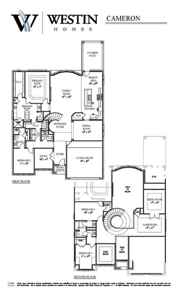 2D floor plan layout of this home in Lago Mar, Texas City, TX (Image 3).