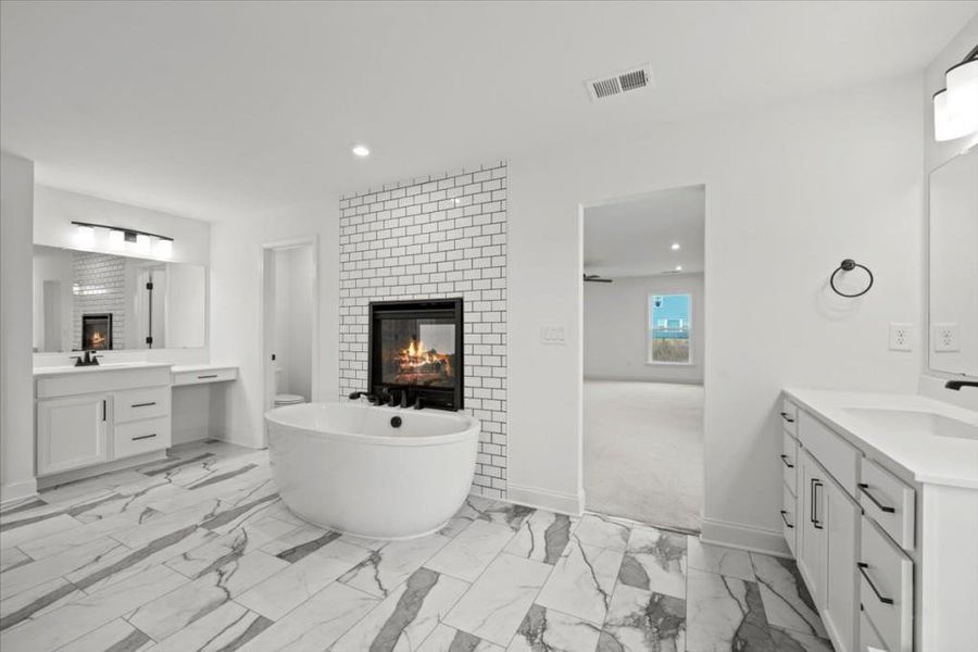 Furnished interior view inside a new home in Twin Lakes, Hoschton (Image 8).