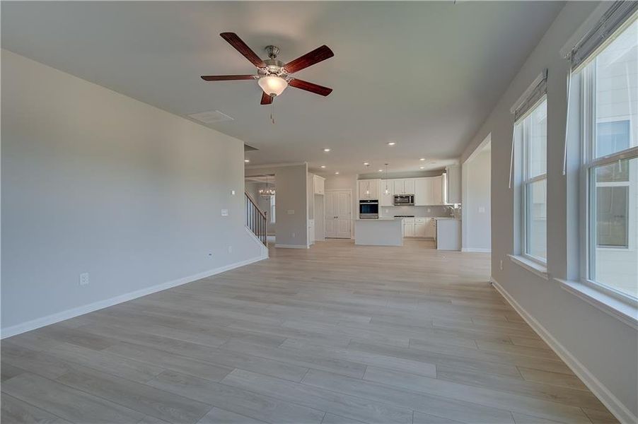 Spacious, unfurnished interior of a new home in Cooper Park, McDonough (Image 23).