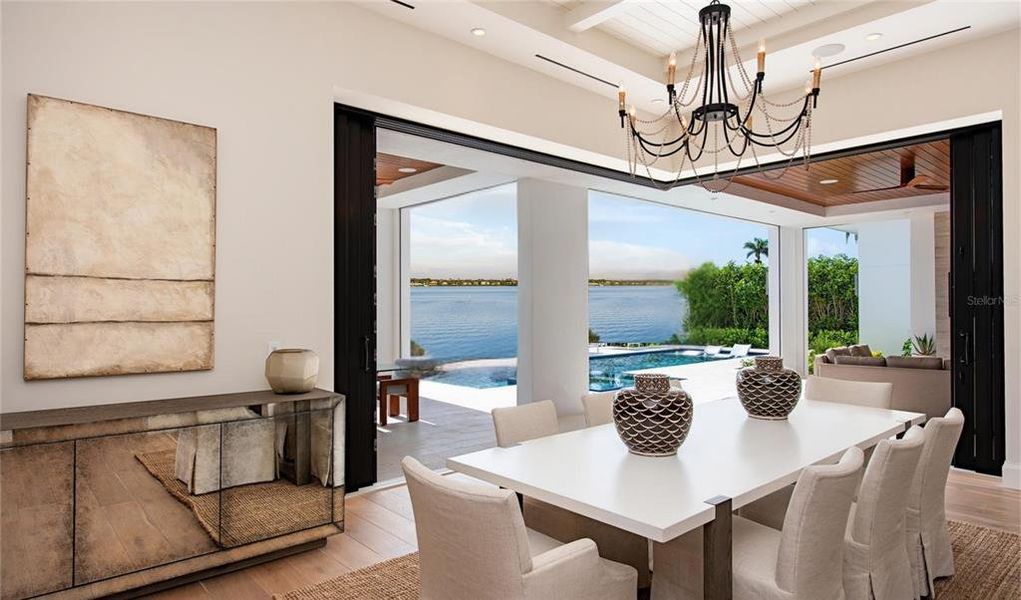 Furnished interior view inside a new home in , Sarasota (Image 8).