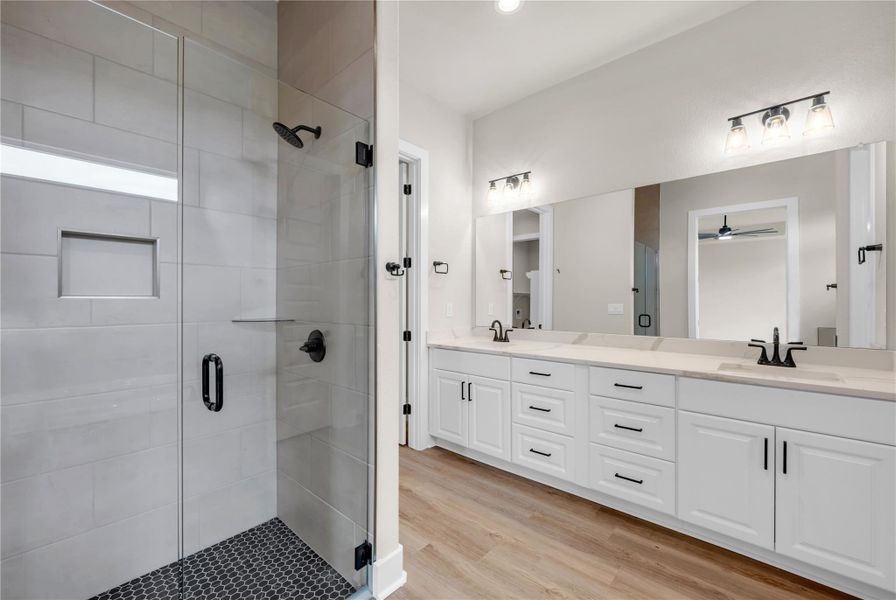 Furnished interior view inside a new home in , Bertram (Image 11).