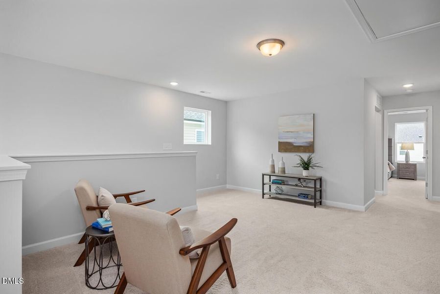 Furnished interior view inside a new home in Gregory Village, Lillington (Image 16).