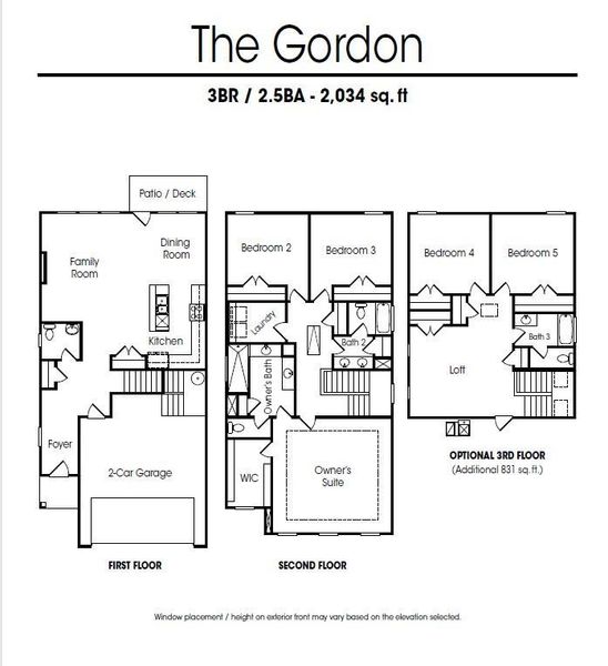 2D floor plan layout of this home in , Marietta, GA (Image 4).