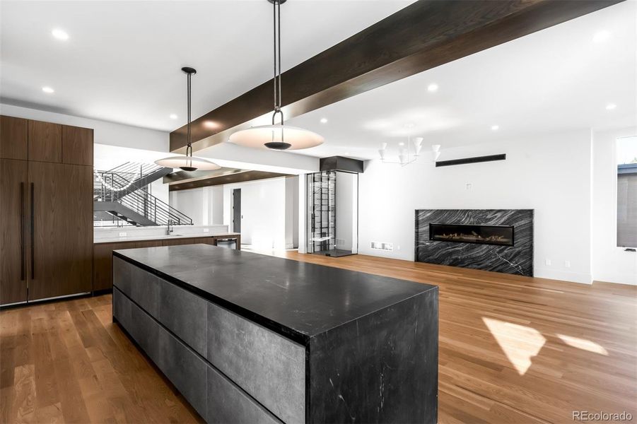Furnished interior view inside a new home in , Denver (Image 4).