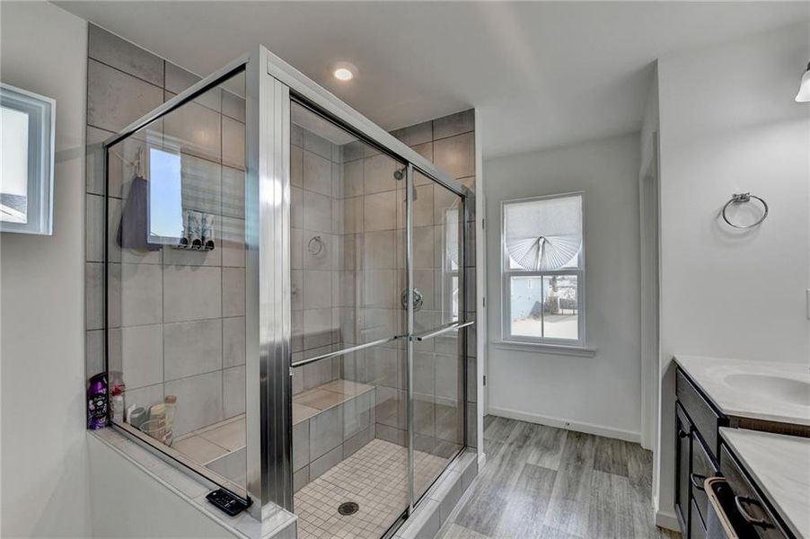 Furnished interior view inside a new home in Sweetbay Farm, Lawrenceville (Image 43).