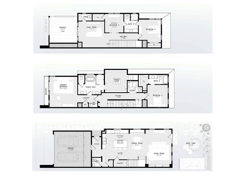 2D floor plan layout of this home in , Houston, TX (Image 4). 2D floor plan layout of this home in , Houston, TX (Image 4).