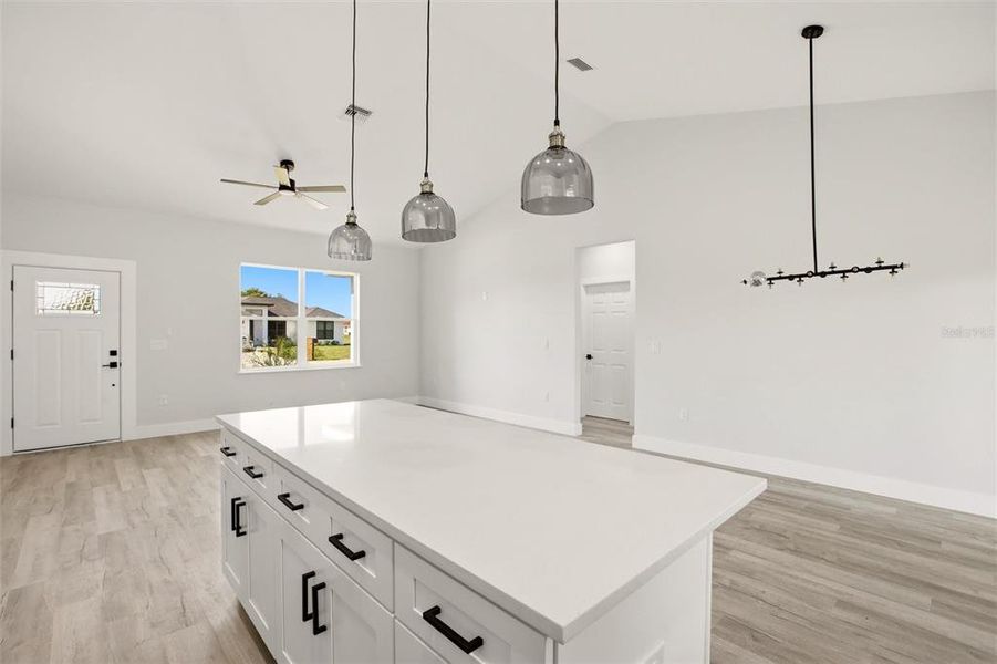 Furnished interior view inside a new home in , Sebring (Image 7).