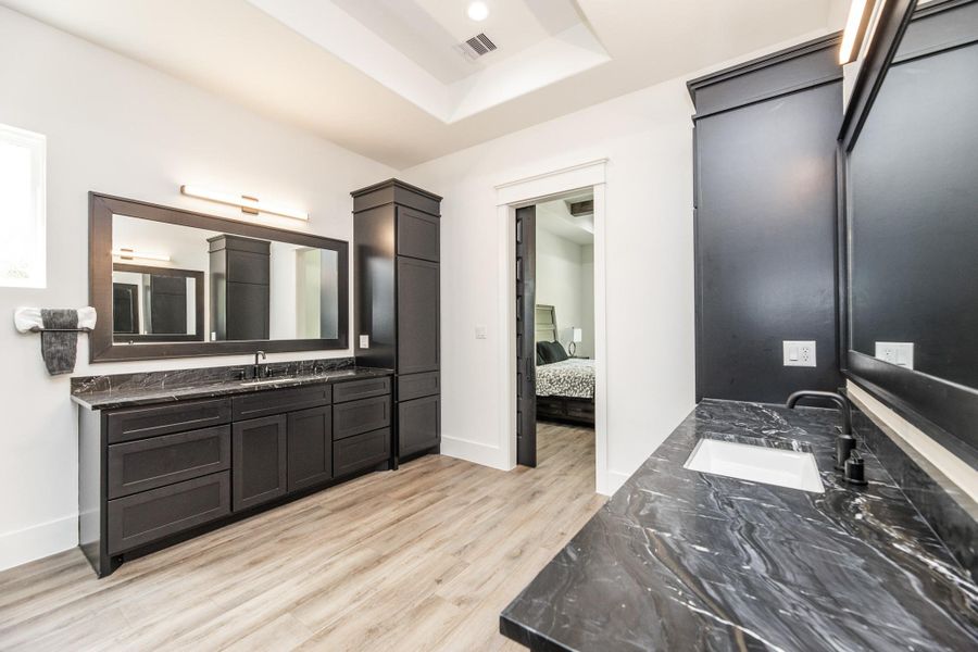 Furnished interior view inside a new home in , Willis (Image 13).