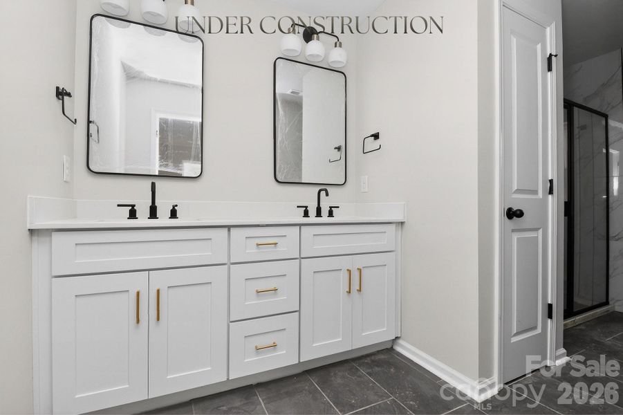 Furnished interior view inside a new home in , Charlotte (Image 5).