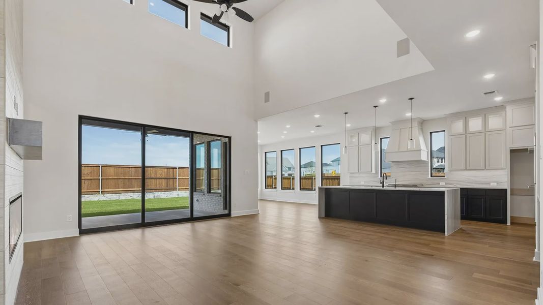 Representative unfurnished interior of a home built from the Winslow by Chesmar Homes in Lakes of Cane Island, Katy (Image 16). Representative unfurnished interior of a home built from the Winslow by Chesmar Homes in Lakes of Cane Island, Katy (Image 16).