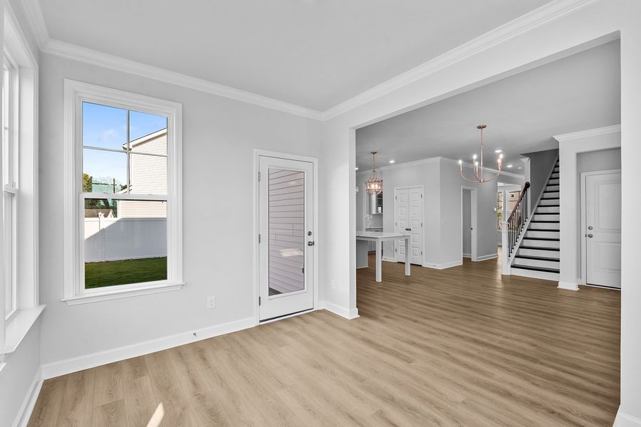 Spacious, unfurnished interior of a new home in Fieldstone, Lexington (Image 35). Spacious, unfurnished interior of a new home in Fieldstone, Lexington (Image 35).