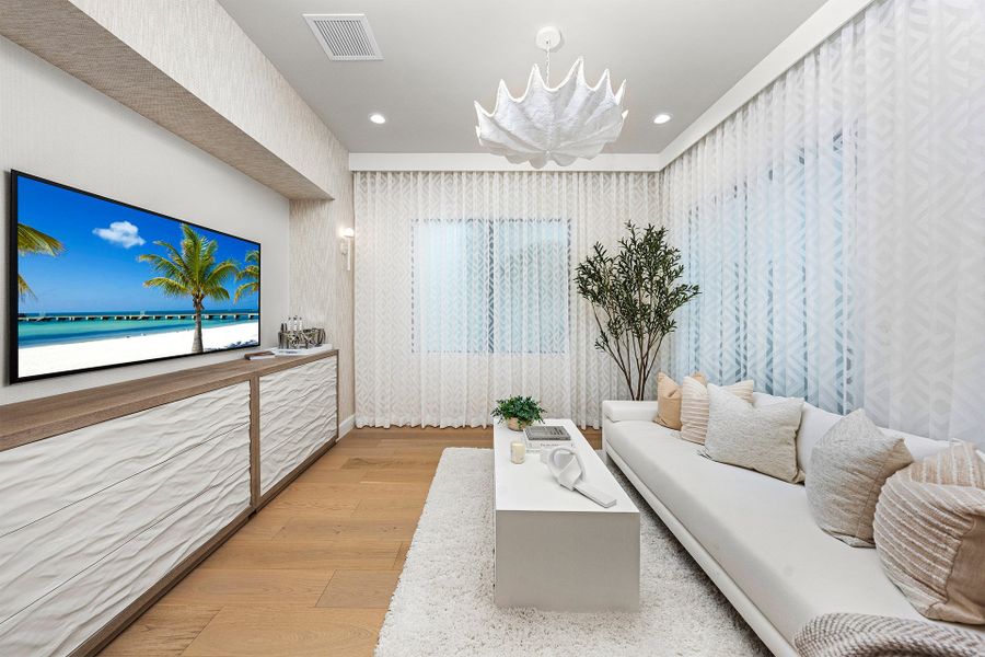 Representative furnished interior of a home built from the Aruba Grande by GL Homes in Valencia Del Mar (55+), Boynton Beach (Image 10).
