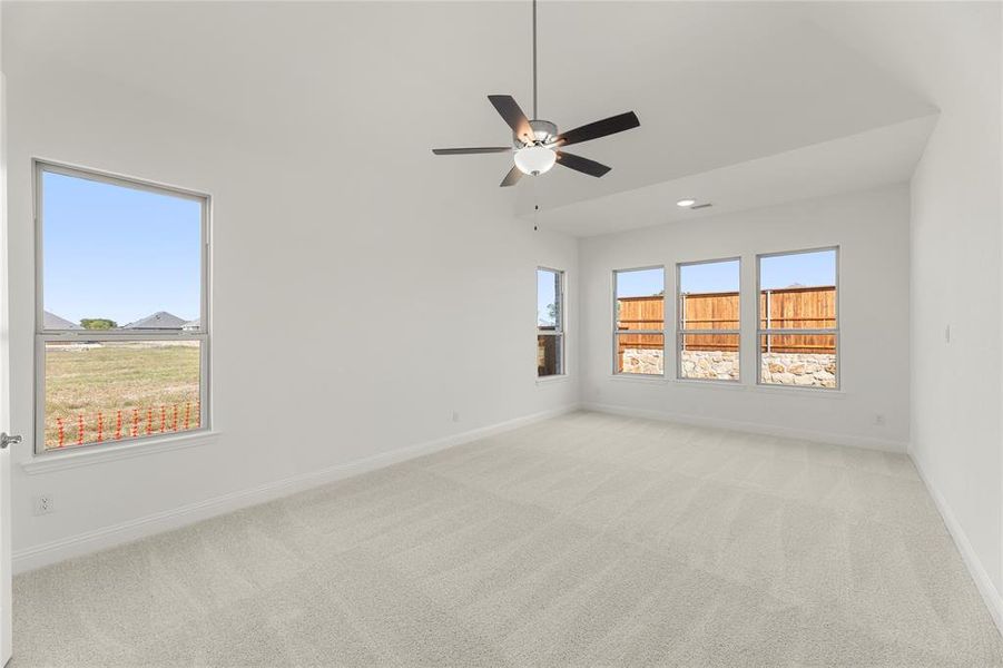 Spacious, unfurnished interior of a new home in River Ranch, Van Alstyne (Image 28). Spacious, unfurnished interior of a new home in River Ranch, Van Alstyne (Image 28).