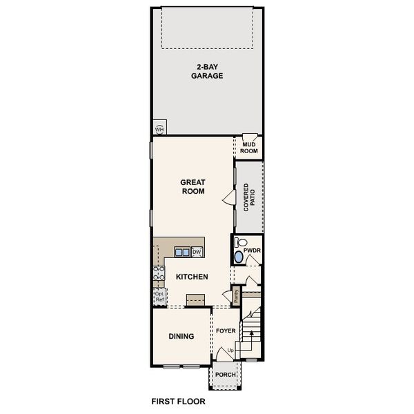 2D floor plan layout for the San Jacinto II by Century Communities in Avery Centre, Round Rock, TX (Image 2). 2D floor plan layout for the San Jacinto II by Century Communities in Avery Centre, Round Rock, TX (Image 2).