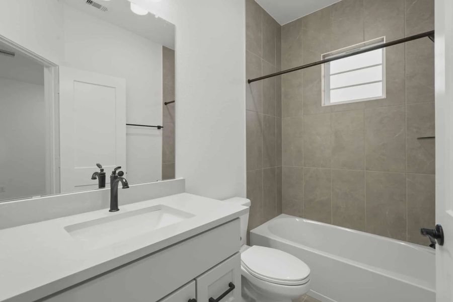 Furnished interior view inside a new home in Evergreen, Fulshear (Image 15).