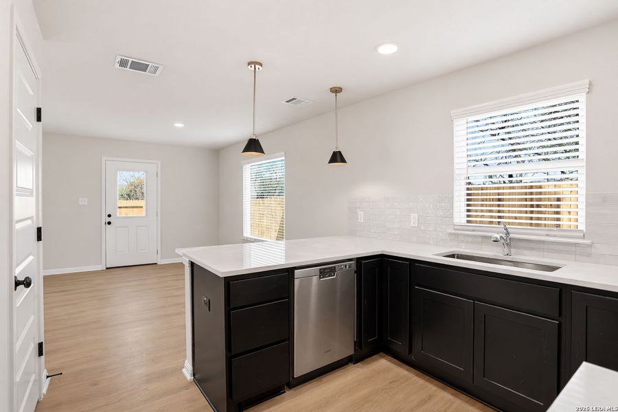 Furnished interior view inside a new home in , San Antonio (Image 12). Furnished interior view inside a new home in , San Antonio (Image 12).