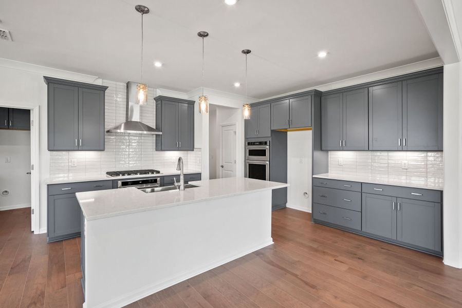 Representative furnished interior of a home built from the Tartan by Pulte Homes in Parkside Crossing, Charlotte (Image 9).