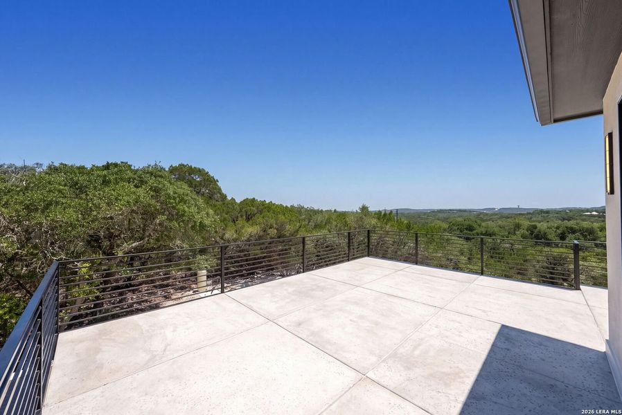 Exterior details and patio area of a home in , Boerne (Image 32).