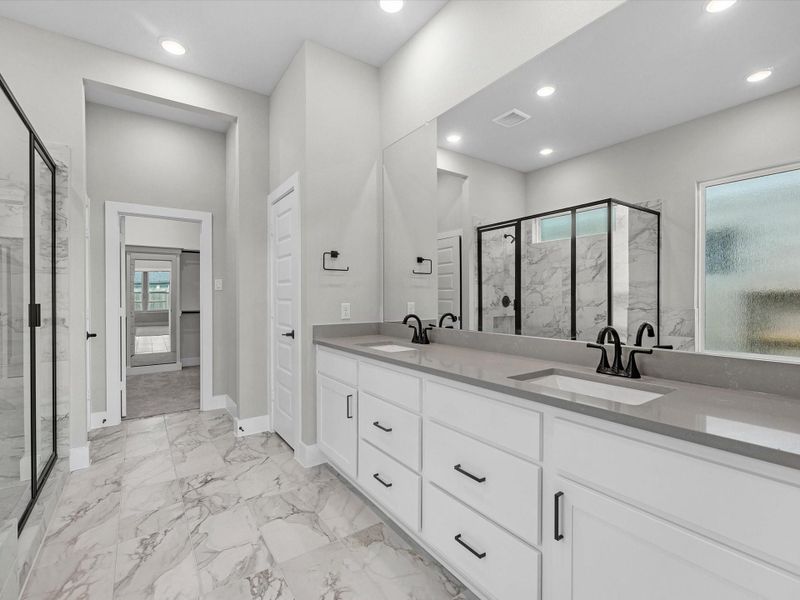 Furnished interior view inside a new home in Trillium, Richmond (Image 5).